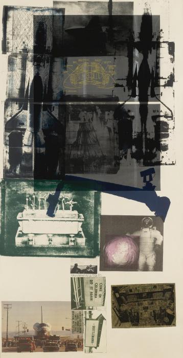 Robert Rauschenberg - Hot Shot-1983 Robert Rauschenberg - Hot Shot-1983