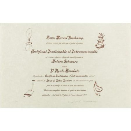 Certificat De Lecture: Three Impressions (s. 592)-1964 Certificat De Lecture: Three Impressions (s. 592)-1964