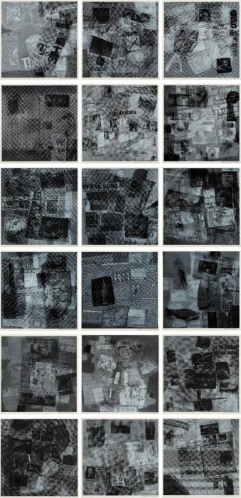 Robert Rauschenberg - Surface Series (From Currents) (F.108 - F. 125)-1970 Robert Rauschenberg - Surface Series (From Currents) (F.108 - F. 125)-1970