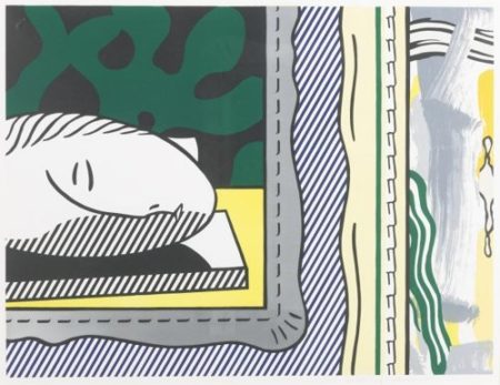 Sleeping Muse, from the Paintings Series-1984 Sleeping Muse, from the Paintings Series-1984