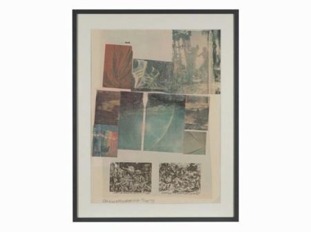 Robert Rauschenberg - People Have Enough Trouble Without Being Intimidated By An Artichoke (From Suite of Nine Prints)-1979 Robert Rauschenberg - People Have Enough Trouble Without Being Intimidated By An Artichoke (From Suite of Nine Prints)-1979