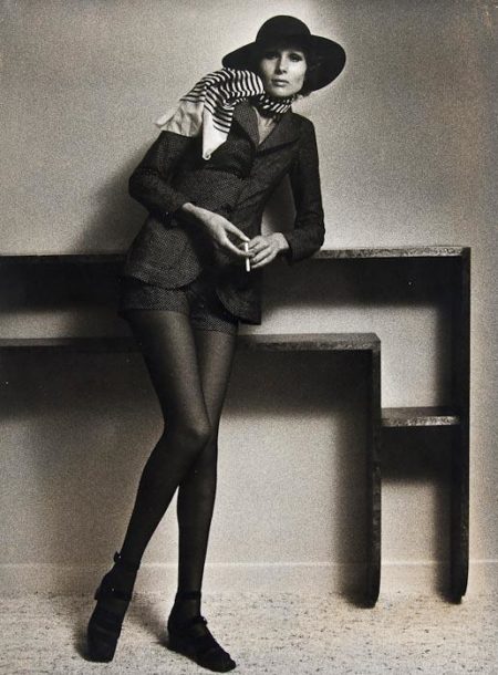 Mercedes Tzantoff at Karl Lagerfeld's Studio-1965 Mercedes Tzantoff at Karl Lagerfeld's Studio-1965