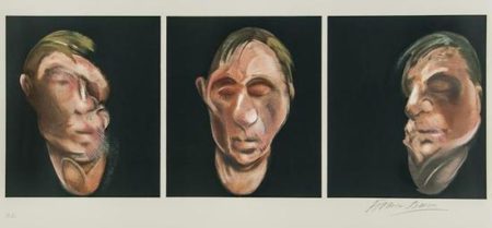 After Three Studies for a Self-Portrait-1983 After Three Studies for a Self-Portrait-1983
