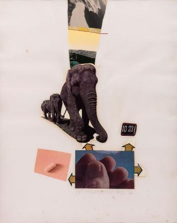 Robert Rauschenberg - Horsefeathers Thirteen (One Plate)-1972 Robert Rauschenberg - Horsefeathers Thirteen (One Plate)-1972