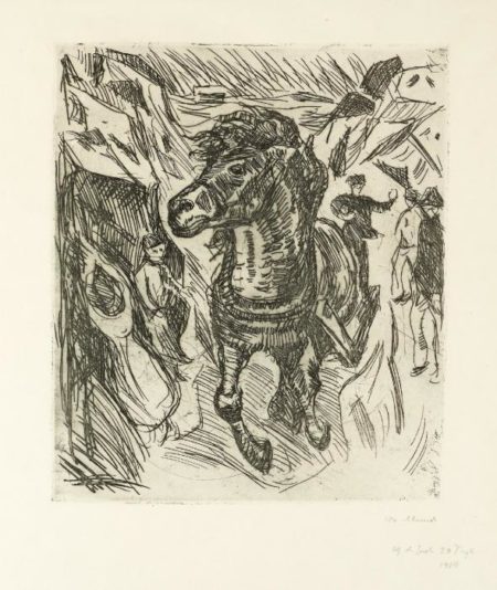 Galloping Horse / Galoperende hest / Galoppierendes Pferd-1915 Galloping Horse / Galoperende hest / Galoppierendes Pferd-1915