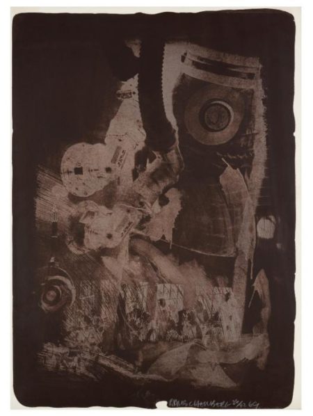 Robert Rauschenberg - Earth Crust (From Stoned Moon Series)-1969 Robert Rauschenberg - Earth Crust (From Stoned Moon Series)-1969