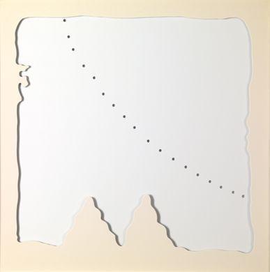 Concetto Spaziale, Teatrino bianco-1968 Concetto Spaziale, Teatrino bianco-1968