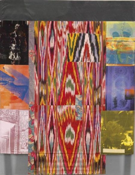 Robert Rauschenberg - Samarkand Stitches # III (From Samarkand Stitches)-1988 Robert Rauschenberg - Samarkand Stitches # III (From Samarkand Stitches)-1988