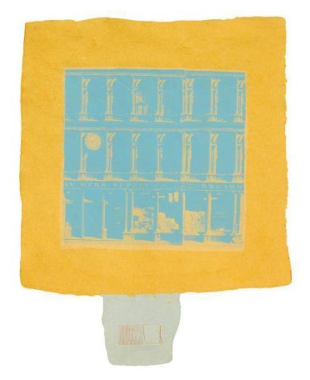 Robert Rauschenberg - Hind From Pages And Fuses-1974 Robert Rauschenberg - Hind From Pages And Fuses-1974