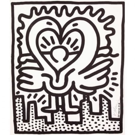Keith Haring - Kutztown Connection-1984 Keith Haring - Kutztown Connection-1984
