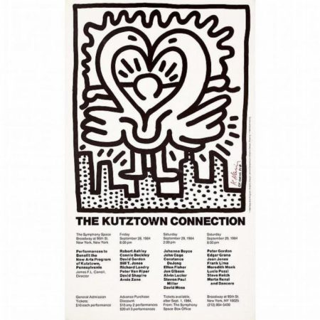 Keith Haring - Kutztown Connection-1984 Keith Haring - Kutztown Connection-1984