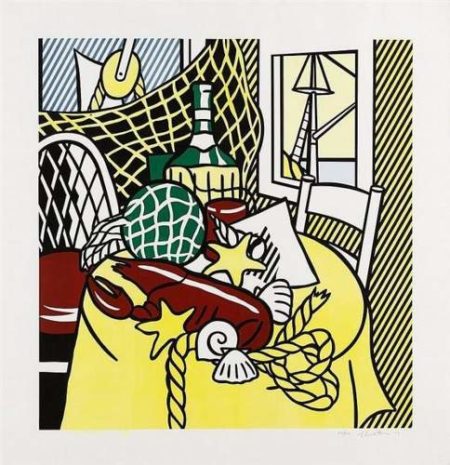 Still Life With Lobster-1974 Still Life With Lobster-1974