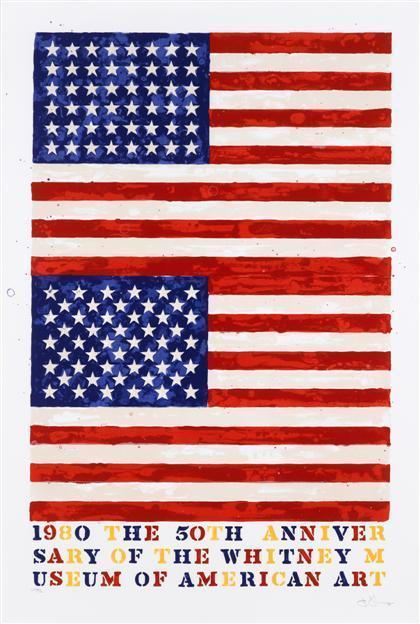 Two Flags - Whitney Anniversary (Ulae 207)-1980 Two Flags - Whitney Anniversary (Ulae 207)-1980