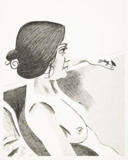 Ann / Seated Woman I (Maravall 31); Small Head (Maravall 56)-1972 Ann / Seated Woman I (Maravall 31); Small Head (Maravall 56)-1972