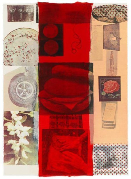 Robert Rauschenberg - Flirt-1979 Robert Rauschenberg - Flirt-1979