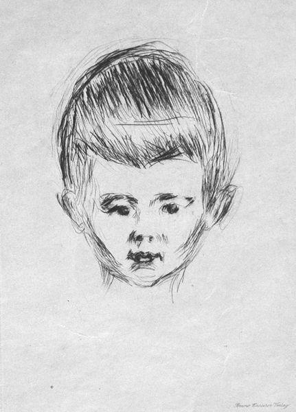 Knabenbildnis Andreas Schwarz-1906 Knabenbildnis Andreas Schwarz-1906