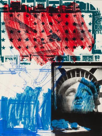 Robert Rauschenberg - People for the American Way-1991 Robert Rauschenberg - People for the American Way-1991