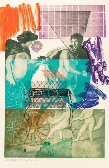 Robert Rauschenberg - Bellini #5-1989 Robert Rauschenberg - Bellini #5-1989