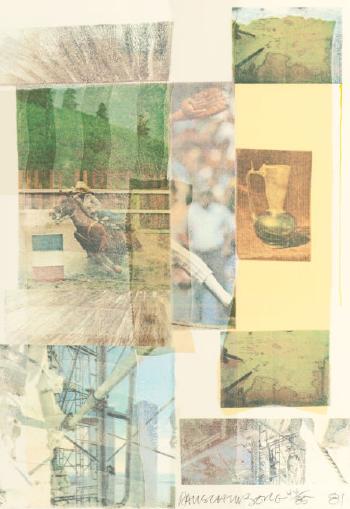 Robert Rauschenberg - Arcanum IX-1981 Robert Rauschenberg - Arcanum IX-1981