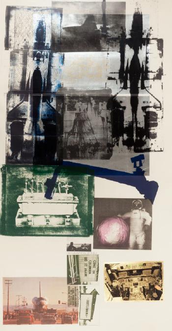 Robert Rauschenberg - Hot Shot-1983 Robert Rauschenberg - Hot Shot-1983