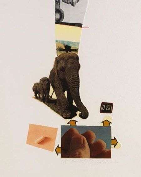 Robert Rauschenberg - Horsefeathers Thirteen (One Plate)-1972 Robert Rauschenberg - Horsefeathers Thirteen (One Plate)-1972