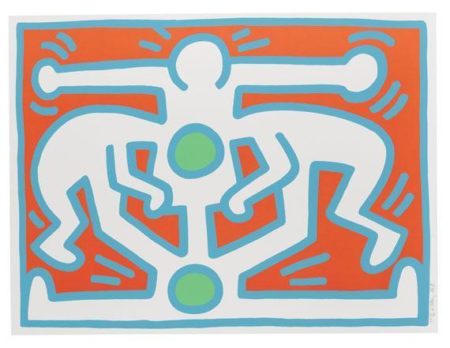 Keith Haring - Growing-1988 Keith Haring - Growing-1988