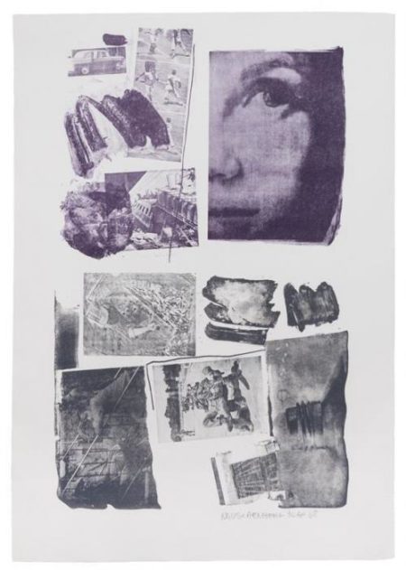 Robert Rauschenberg - Pledge-1968 Robert Rauschenberg - Pledge-1968