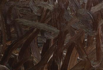 Vermalung (Braun) / Inpainting (Brown)-1972 Vermalung (Braun) / Inpainting (Brown)-1972