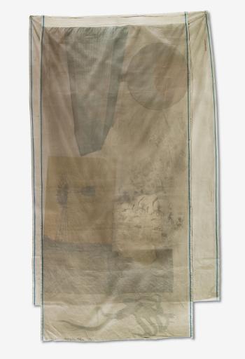 Robert Rauschenberg - Scent (From Hoarfrost Editions)-1974 Robert Rauschenberg - Scent (From Hoarfrost Editions)-1974