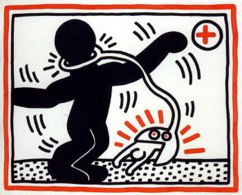 Keith Haring - Untitled I-1985 Keith Haring - Untitled I-1985