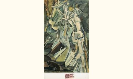 Nu Descendant Un Escalier No. 2 (Nude Descending a Staircase, No. 2)-1937 Nu Descendant Un Escalier No. 2 (Nude Descending a Staircase, No. 2)-1937