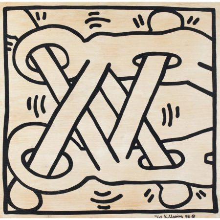 Keith Haring - Art Attack on AIDS-1988 Keith Haring - Art Attack on AIDS-1988