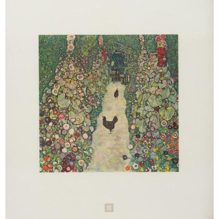 (i) Garden Path with Hens No.26; (ii) Field of Poppies, No. 5-1931 (i) Garden Path with Hens No.26; (ii) Field of Poppies, No. 5-1931