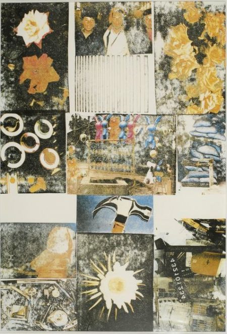 Robert Rauschenberg - Charms against harm (23 artistes pour Medecin du Monde)-1990 Robert Rauschenberg - Charms against harm (23 artistes pour Medecin du Monde)-1990