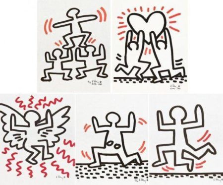 Keith Haring - Untitled-1982 Keith Haring - Untitled-1982