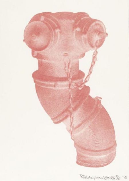 Robert Rauschenberg - Unit (Hydrant)-1970 Robert Rauschenberg - Unit (Hydrant)-1970
