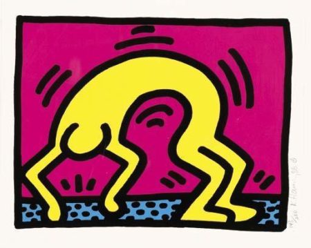 Keith Haring - Pop Shop II-1988 Keith Haring - Pop Shop II-1988