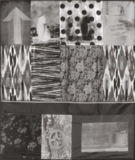 Robert Rauschenberg - Samarkand Stitches # V (From Samarkand Stitches)-1988 Robert Rauschenberg - Samarkand Stitches # V (From Samarkand Stitches)-1988