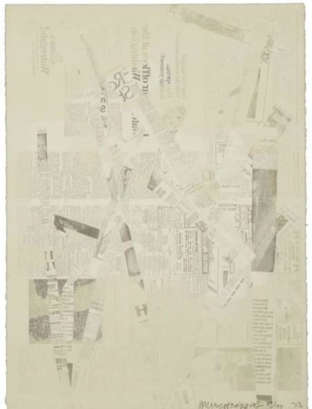 Robert Rauschenberg - Hommage a Picasso-1973 Robert Rauschenberg - Hommage a Picasso-1973