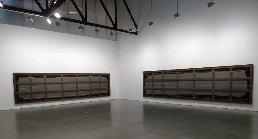 Aaron Bobrow - Electric Bathing #2, 2013, installation view, image courtesy of Andrea Rosen Gallery