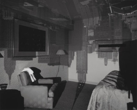 Camera Obscura Image of the Chrysler Building in hotel room-1999 Camera Obscura Image of the Chrysler Building in hotel room-1999