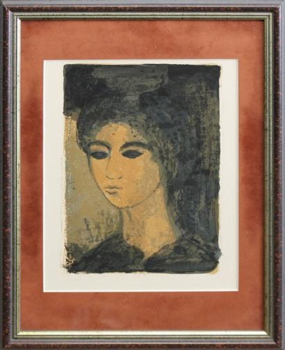 After Alberto Giacometti - Portrait de femme- After Alberto Giacometti - Portrait de femme-