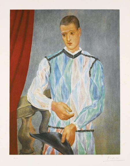 After Pablo Picasso - Arlequin (Czwiklitzer 230)-1966 After Pablo Picasso - Arlequin (Czwiklitzer 230)-1966