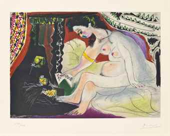 After Pablo Picasso - Bathsheba-1960 After Pablo Picasso - Bathsheba-1960