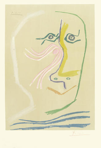 After Pablo Picasso - In Honour of Rene Char-1969 After Pablo Picasso - In Honour of Rene Char-1969