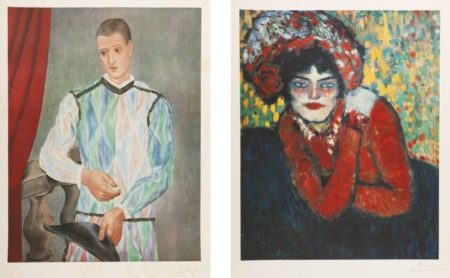 After Pablo Picasso - The Barcelona Suite: Four Prints-1966 After Pablo Picasso - The Barcelona Suite: Four Prints-1966