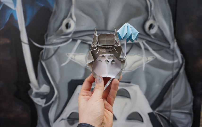 Airborne Mark - My Neighbour Totoro, London, 2016 - Image courtesy of Airborne Mike