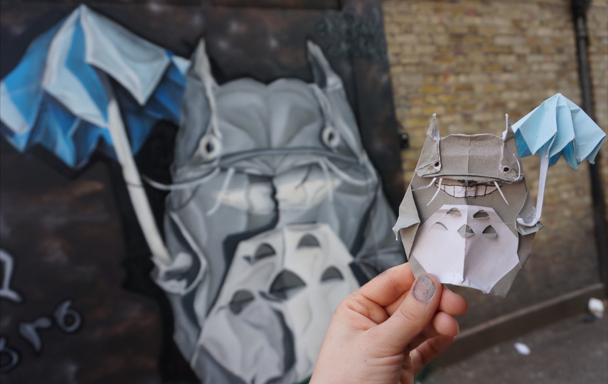 Airborne Mark - My Neighbour Totoro, London, 2016 - Image courtesy of Airborne Mike
