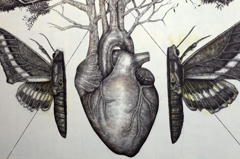 Alexis Diaz - Sentir - Lodz, Poland, 2015 - detail #1