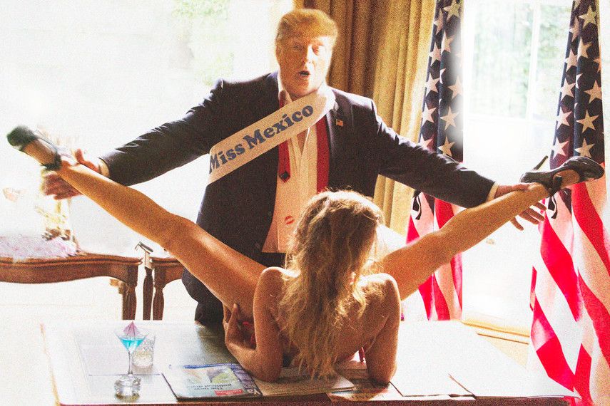 Alison Jackson - Donald Trump and Miss new Mexico